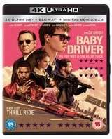 Baby Driver 4K Blu-ray £4.99 (Free collection / £2 delivery) @ HMV