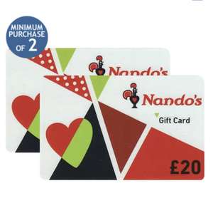 £80 Nando’s Gift Vouchers For £69.98 (Membership Required) @ Costco