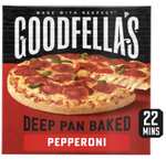 Goodfella's Deep Pan Cheese Pizza 421g / Goodfella's Deep Pan Baked Pepperoni Pizza 411g £2.50 each or (4 for £5)