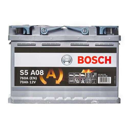 BOSCH S5 A08 AGM 096 12V Car Battery 3 Year Guarantee - £115.96 delivered with code @ eBay / carpartssaver