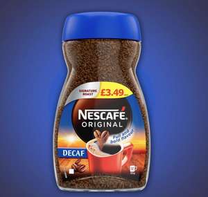 Nescafe Original Decaf Instant Coffee 95g, Max 3 per order, £25 min spend applies