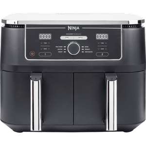 Ninja AF400UK Foodi Max Dual Zone Fryer Air Fryer 2470 Watt Black w/code - Sold by ao (UK Mainland)