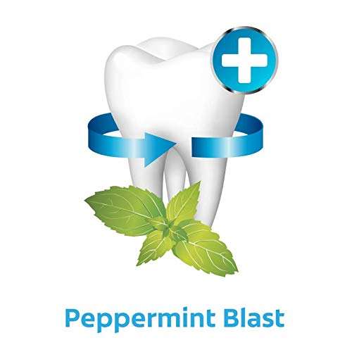 Colgate Total Peppermint Blast Mouthwash with CPC, 500 ml - W/Voucher (82p / 77p S&S)