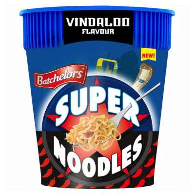 2x Batchelor's Super Noodles - Vindaloo - 75g - (2 for £1) instore Ipswich