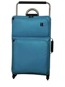 Luggage World's Lightest Medium 4 Wheel Soft Suitcase free c&c