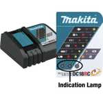Makita DC18RC 18v 22min Intelligent FAST Lithium Battery Charger Black DC18RA RP £17.34 with code @ buyaparcel-store / eBay
