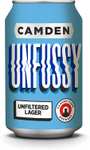 Camden Unfussy (Unfiltered Lager) 4.9% - Camden Town Brewery 330ml cans 81p each @ Home Bargains Livingston In-Store