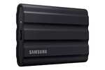 2TB - Samsung T7 Shield USB-C 3.2 Gen2 Portable SSD - 1050MB/s, 3D TLC, IP65, Shock Resistant - £110.03 @ Amazon