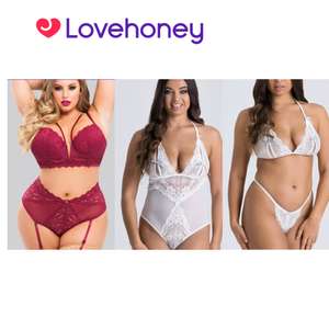 Up to 50% off selected Lingerie + Free Delivery over £40 (otherwise £3.99)+ Extra 15% off with code - @ Lovehoney