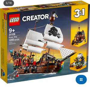 Lego 31109 3 in 1 Pirate Ship (Free C&C)