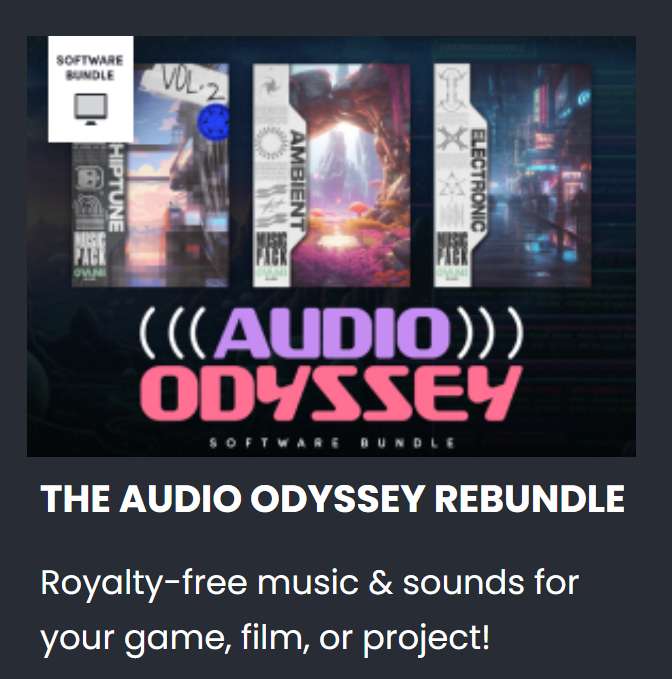 Humble Bundle: Audio Odyssey -- Tier 1 -- (6 Packs)