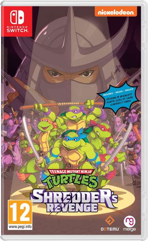 [Nintendo Switch] Teenage Mutant Ninja Turtles: Shredder's Revenge - PEGI 12