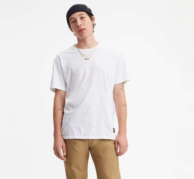 Levi's Men Skateboarding Tee - 2 Pack - £21.60 with 10% off code with members sign up, free delivery for members @ Levi's
