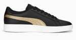 Smash v2 Metallics Sneakers Youth (in PUMA Black/Gold/White) Reduced With Extra 30% Off Unique Code
