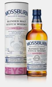 Mossburn Speyside Blended Malt Scotch Whisky 46% ABV 70cl £32.45 @ Amazon