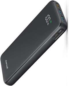 Charmast Power Bank With LED Display 23800mAh Quick Charge 3.0 18W/ PD 20W /USB C/4 Inputs - £19.99 delivered @ buyyolo / eBay