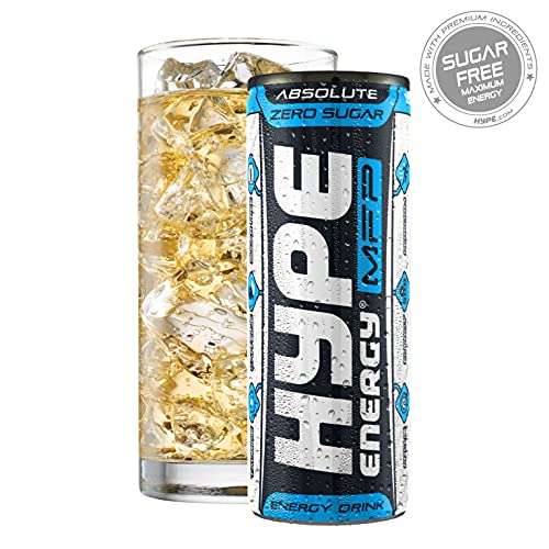 Hype Energy Drinks MFP 250 ml Sugar Free Low Calorie Drink (Pack of 24) £10.92 @ Amazon