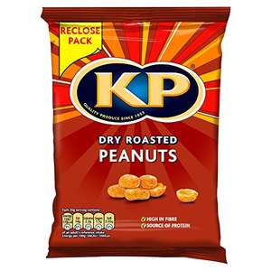 KP Dry Roasted Peanuts 250g x 3 (MOQ) - £8.76 (£8.31 With Subscribe & Save) @ Amazon