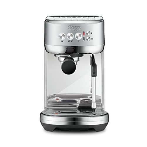 Sage the Bambino Plus Espresso Machine, Coffee Machine with Milk Frother, SES500BSS - Brushed Stainless Steel £290 @ Amazon