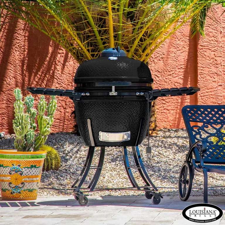 Louisiana Grills 24" (60 cm) Ceramic Kamado Charcoal Barbecue in 3 Colours + Cover £599.99 Delivered @ Costco (Members Only)