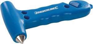 Silverline 395235 Emergency Hammer and Belt Cutter 150mm - £5.09 @ Amazon