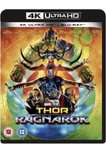 Thor Ragnarok 4K (Including 2D Blu-Ray) Used £5.03 with codes @ World of Books