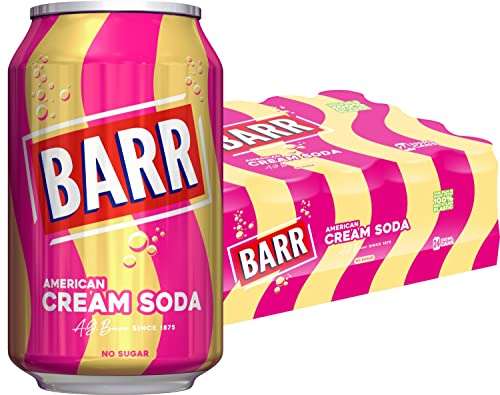 BARR since 1875, American Cream Soda, 330ml 24 Pack - £5.95 S&S