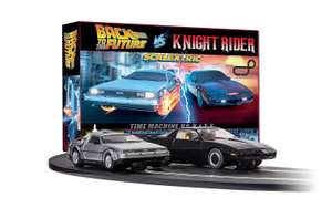 Scalextric 1980s TV - Back to the Future vs Knight Rider Race Set - £127.99 delivered @ Toys R Us