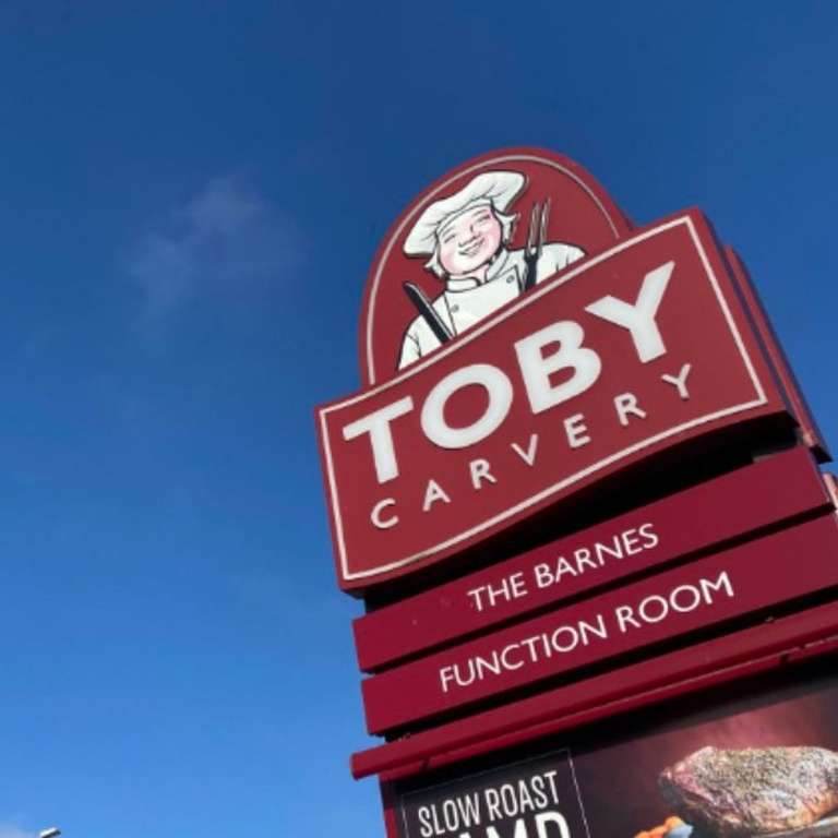 20% off Food Monday to Friday* (Blue Light Members) @ Toby Carvery