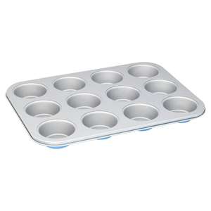 12 Cup Muffin Tray - £2.25 / Loaf Tin - £1.25 / Sandwich Tin - £1.25 (Pastel Blue) @ Tesco Clubcard Price
