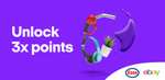 3 x bonus Nectar points - £5 min spend (selected accounts) @ eBay