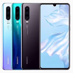 Huawei P30 128GB Dual Sim Smartphone Used Fair Condition Black, Breathing Crystal, Aurora Colours £79.99 Delivered @ Clove Technology / eBay