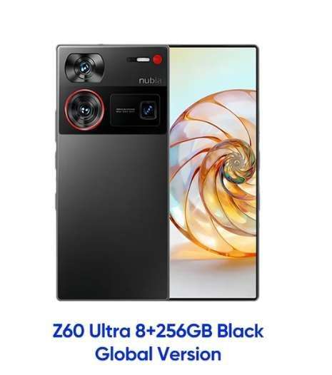 Global Version Nubia Z60 Ultra 5G 8GB/256GB (6.8-inch OLED, 120Hz, 6000mAh, Snapdragon 8 Gen3) - Sold By Nubia Authorized Store w/code