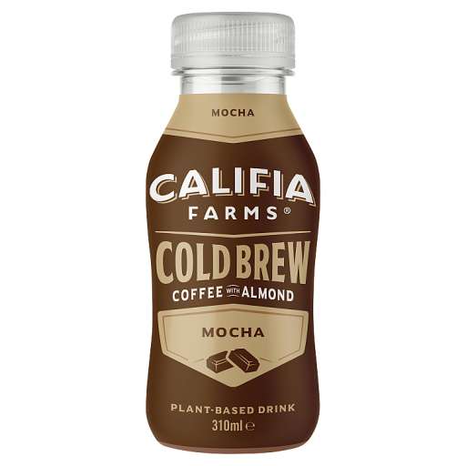 Califia Farms Mocha Cold Brew Coffee with Almond 250ml - 39p instore @ Farmfoods, Ilford