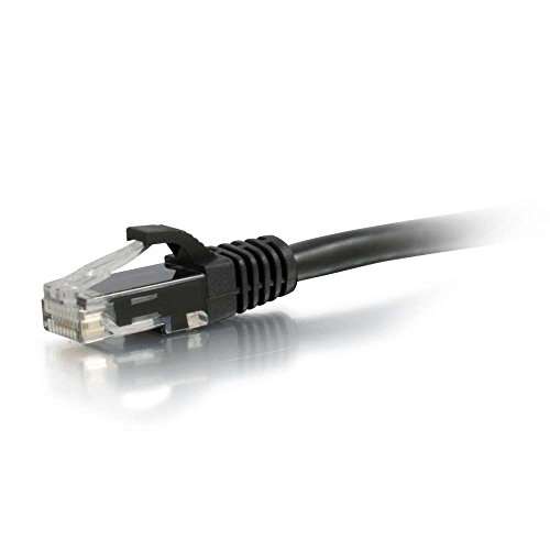 C2G 83406 Cat6 Booted Unshielded (UTP) Network Patch Cable - Black, 1m - 97p @ Amazon