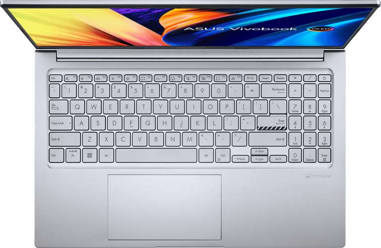 ASUS M1503QA-L1119W Vivobook 15 OLED Laptop AMD Ryzen 5 5600H 16GB RAM 512GB SSD - Silver £469 plus delivery £3.99 @ AO.com