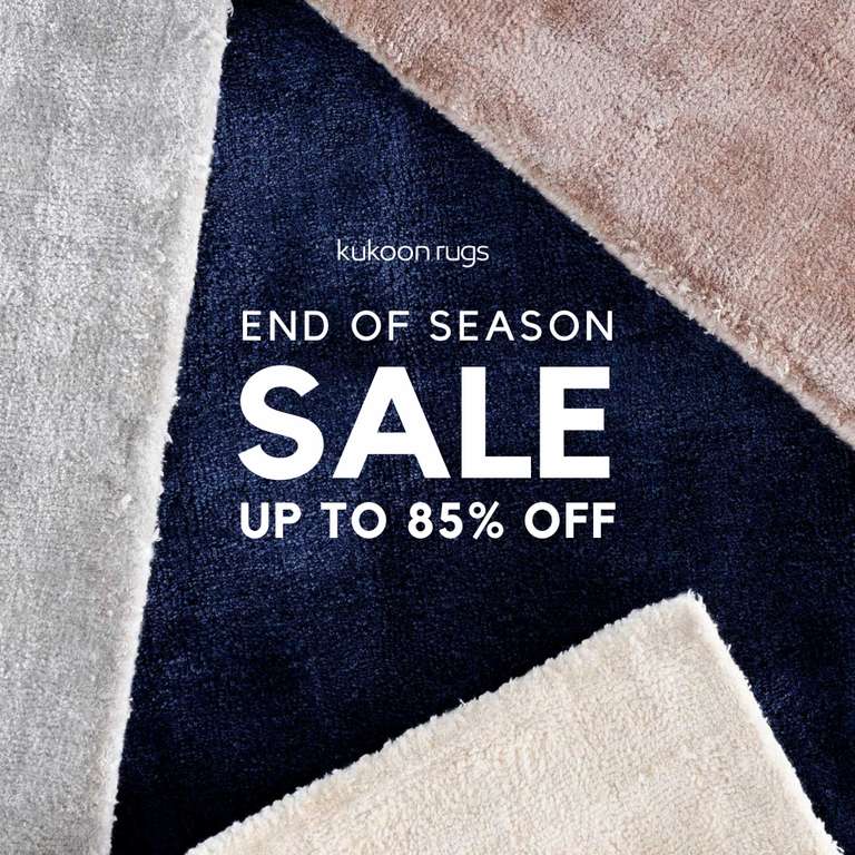 Kukoon Rugs Sale - Up To 85% Off + Free Delivery