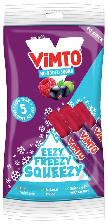 Vimto ice pops - Flowerdown Retail Park