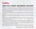 Lydea Greek Fish & Seafood, Multipurpose Spice Blend, 300 g Sachet £2.70 @ Amazon
