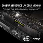Corsair Vengeance LPX 32GB (2x16GB) 3200MHz CL16 DDR4 Memory Kit - £74.99 / 16GB (2x8GB) - £43.48 @ Amazon