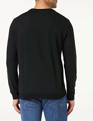 DKNY Men's Long Sleeved Top in Black with Side Branding Print Down Arms Sweater S,M, L, XL - £15.23 - £16.33 @ Amazon