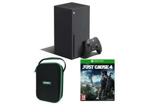 Xbox Series X + Just Cause 4 (with steelbook) + Player1 Xbox Series X Controller Case - £449.99 + £4.99 delivery @ GAME