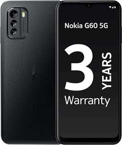 Nokia G60 5G Mobile Phone, 120Hz display, 4GB RAM 64GB 3 OS upgrades, 50MP Snapdragon 695 - £179.10 Delivered With Code @ Nokia UK