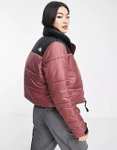 The North Face Saikuru Cropped Puffer Jacket In Pink £67.50 at Asos