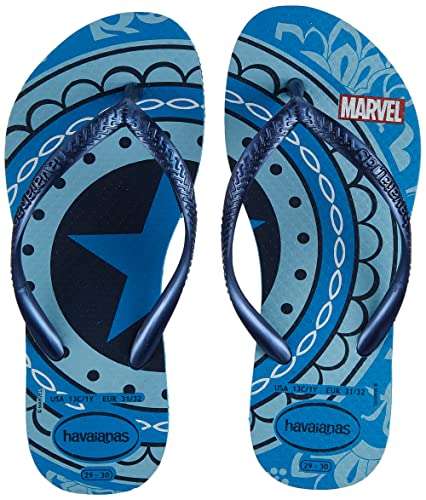 Havaianas Unisex's Slim Marvel Flip Flop Size 1/2 UK