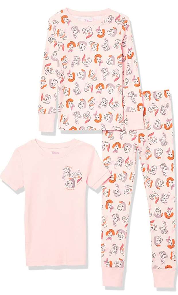 Visiter la boutique Amazon EssentialsEssentials Women's Disney Star Wars Marvel Snug-fit Cotton Pajamas Pajama-Sets Femme Lot de 1 