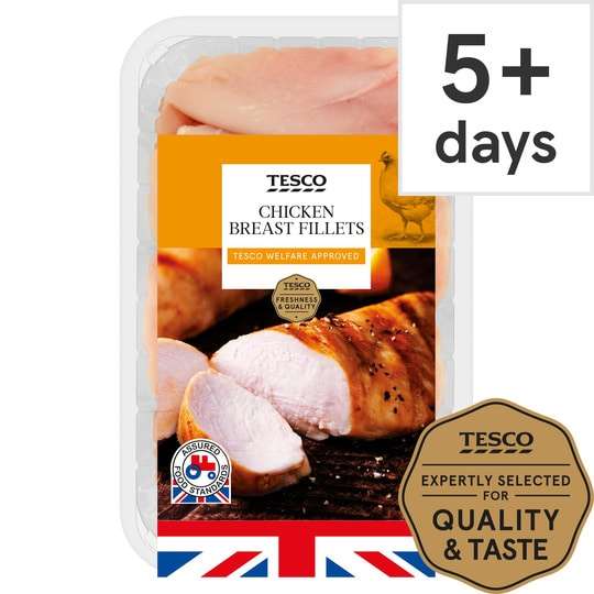 Tesco British Chicken Breast Portions 950G - Clubcard Price