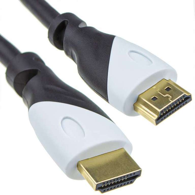 Kenable Certified Ultra High Speed HDMI 2.1 Cable 8K@60/4K@120 48Gbps White Plug 1m - £3.93 / £3.79 With Code Delivered @ Kenable