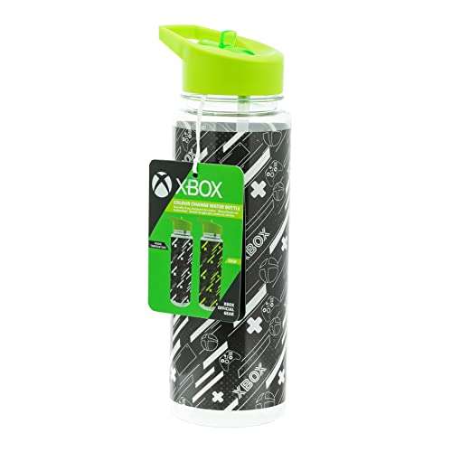 Xbox Colour Change Water Bottle, Plastic, 650ml £6.13 @ Amazon