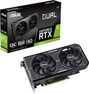 ASUS Dual NVIDIA GeForce RTX 3060 Ti OC Edition 8GB GDDR6X Graphics Card - £326.99 (£301.99 after ASUS Cashback) @ Box